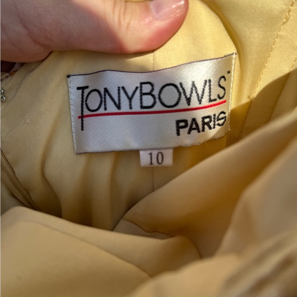 TONY BOWLS Paris Sequin & Beaded Gown - Picture 3 of 8